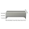 SAZDFY Pu Leather Storage Bench, Upholstered Bed of End Bench Classic Shoe Bench, Luxury Ottoman Bench Footstool with Storage for Living Room, Entryway, Hallway, Support 330lbs view 2