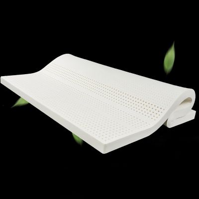 NaKeah Organic Latex Mattress Topper with Removable Cover Mattress Topper for Back Pain Soothing Pressure Point Relief,7.5cm,180x200cm
