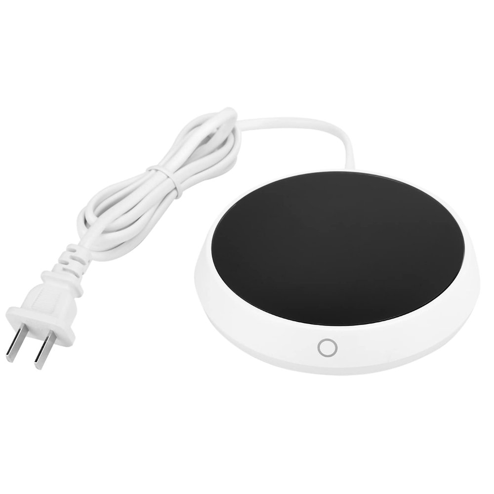 Coffee Warmer, Electric Mug Warmer, Intelligent Constant Temperature 40~60. Electric Beverage Warmer Plate for School, Dormitory Office(USA110V)