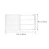 Cabilock 1set Tension Shelf Expandable Closet Organizer for Shoes Bags Nail Storage Rack for Wardrobes Versatile Use Bathroom Kitchen view 3