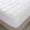 Oakestry 3M Protector Stain Resistant Bed Cover with Topper Moisture Wicking Hypoallergenic Polyester Filling and Deep Pocket, Twin XL, Highline White view 2