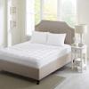 Oakestry 3M Protector Stain Resistant Bed Cover with Topper Moisture Wicking Hypoallergenic Polyester Filling and Deep Pocket, Twin XL, Highline White view 3