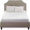 Oakestry 3M Protector Stain Resistant Bed Cover with Topper Moisture Wicking Hypoallergenic Polyester Filling and Deep Pocket, Twin XL, Highline White view 4