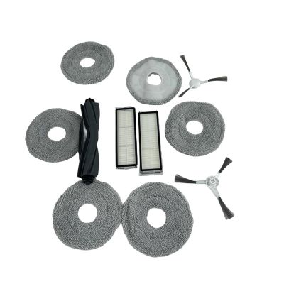 Original Vacuum Cleaner Spare Parts, Main Brush Rubber/Side Brush, Filter, Mop Accessory.Compatible for Dreame. L10 Prime