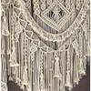 Modern- Macrame-Wedding- Woven Decoration-wall hanging Arch Backdrop Macram Wall Art Tapestry, (Natural Cotton Rope, W 140 X L 95 Inches) view 4