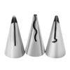 Cake Piping Nozzles, 7Pcs Cake Icing Cake Piping Stainless Steel Cake Icing Tips DIY Pastry Fondant Cream Icing Piping Rose Nozzle Decorating Tools view 2