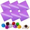 Aluminum Foil Candy Wrappers - Chocolate Wrapping Paper 300pcs Wrapper Homemade Chocolate Bar DIY Packaging for Party Wedding Birthday Valentine Christmas Accessories Square 3.15Inch Purple view 1