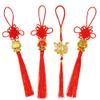 ABOOFAN 4pcs Chinese Year Pendants Festive Dragon Decorations for Spring Festival Traditional Hanging Ornaments for Home Office view 1