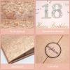 Crenics Rose Gold 18th Birthday Decorations, Creative 18th Birthday Guest Book Alternative, Large 18th Birthday Signature Book 12" x 18", Great 18 Years Old Birthday Gifts for Girls view 3