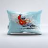 REALIN Figure Skiing Bedding Snow Peak Skiing Snowboarding Duvet Cover Set Girl Boy Kids Bed Sets 2/3/4PCS Quilt Covers/Sheets/Pillow Shams,Twin/Full/Queen/King (B,Full-200x229cm-4PCS) view 3