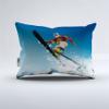 REALIN Skiing Sports Bedding Figure Skiing Snowboarding Duvet Cover Set Girl Boy Kids Bed Sets 2/3/4PCS Quilt Covers/Sheets/Pillow Shams,Twin/Full/Queen/King (C,Queen-228x228cm-3PCS) view 3