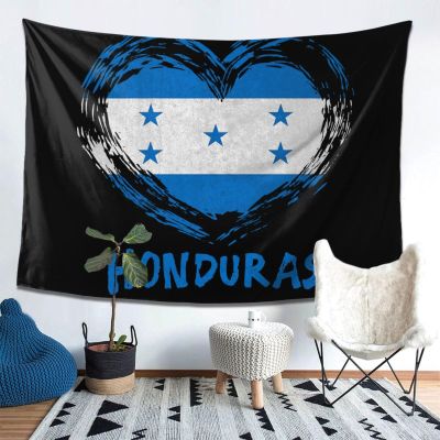 Honduras Flag Tapestry Wall Hanging, Art Wall Decoration Tapestry, Tapestry For Bedroom Living Room Dorm Home Decoration 80x60in