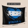 Honduras Flag Tapestry Wall Hanging, Art Wall Decoration Tapestry, Tapestry For Bedroom Living Room Dorm Home Decoration 80x60in view 3