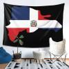 Dominican Republic Flag Tapestry Wall Hanging, Art Wall Decoration Tapestry, Tapestry For Bedroom Living Room Dorm Home Decoration 80x60in view 1
