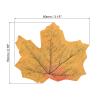 PATIKIL Artificial Leaves, 300 Pcs Fall Maple Autumn Fake Leaf for Wedding Party Thanksgiving Halloween Decoration, Red Yellow view 2