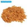 PATIKIL Artificial Leaves, 300 Pcs Fall Maple Autumn Fake Leaf for Wedding Party Thanksgiving Halloween Decoration, Red Yellow view 3