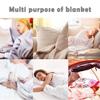 Custom Blanket with Name Personalized Name Throw Blanket Personalized Blanket with Name Blankets with Names on Them (70 * 86in 180x220cm) view 3