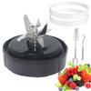 7 Fins Ninja Blender Blade Replacement parts Compatible with Nutri Ninja Foodi Power Blender SS101 SS351 SS401 SS151 SS300 SS350 SS351TGT CO351B SS100 SS101C CO101B, Ninja Blender Lid Accessories view 1