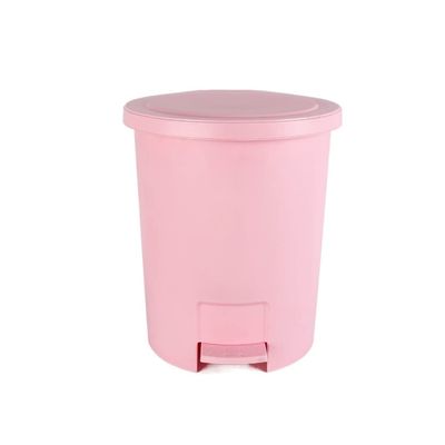 GLigeT Garbage Can Pedal Trash Can Household Trash Cans with Pedal Lid Toilet Living Room Kitchen Light Luxury Large Storage Garbage Cans Trash Bin (Color : B)