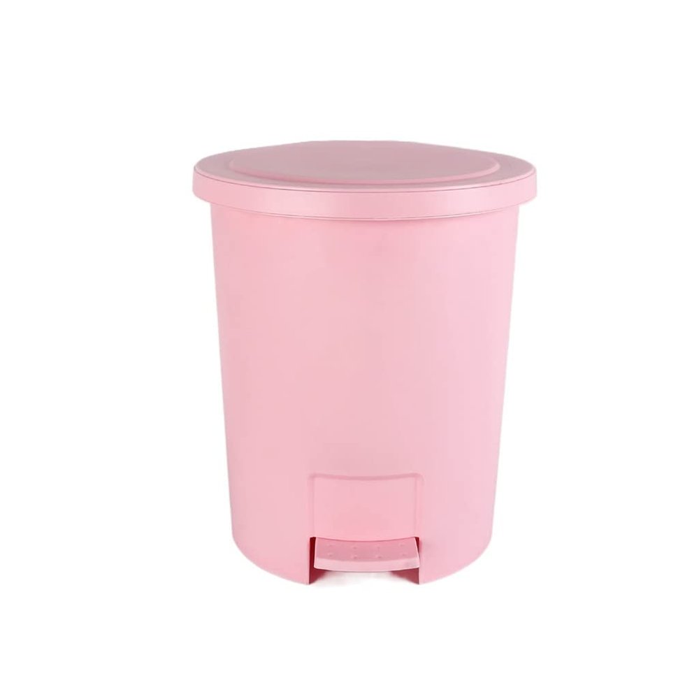 GLigeT Garbage Can Pedal Trash Can Household Trash Cans with Pedal Lid Toilet Living Room Kitchen Light Luxury Large Storage Garbage Cans Trash Bin (Color : B)