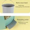 GLigeT Garbage Can Pedal Trash Can Household Trash Cans with Pedal Lid Toilet Living Room Kitchen Light Luxury Large Storage Garbage Cans Trash Bin (Color : B) view 3