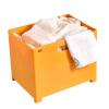 Bathroom, clean clothes, Japanese household foldable artifact, dirty clothes storage, basket, wall hanging NordicWhiteLarge view 2