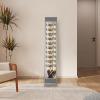 JINHZIXIU 10 Tiers Magazine Holder Foldable Brochure Stand Detachable Brochure Display Stand Floor Standing Magazine Rack for Newspaper and Products Exhibition view 1