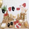 12 Pcs Casino Centerpiece Sticks - Casino Theme Party Decorations - Poker Party Decorations view 3