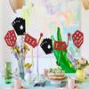 12 Pcs Casino Centerpiece Sticks - Casino Theme Party Decorations - Poker Party Decorations view 4