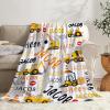 SUPERICH Personalized Custom Blanket - Soft Fleece Throw for Bed, Air Conditioning Blanket, 120x90 in view 3