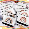 Cunno 24 Pcs Rainbow Proud Tote Bags Bulk Appreciation Gifts, Black view 2