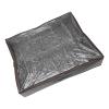 Under Bed Shoe Organizer, Foldable Fabric Drawer with Clear Window - Gray Brushed Storage for Shoes, Clothes & Toys view 4