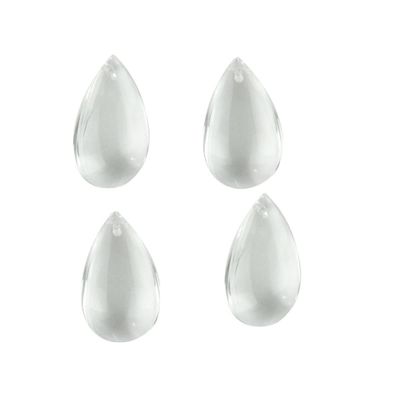 Chandelier Crystal Prisms Pendants Crystal Water Drop 38mm/50mm Clear Chandelier Crystal Prisms Pendants (Color : 63mm 10pcs)