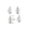 Chandelier Crystal Prisms Pendants Crystal Water Drop 38mm/50mm Clear Chandelier Crystal Prisms Pendants (Color : 63mm 10pcs) view 2