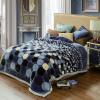 LGYKUMEG 9lb Fleece Plush Blanket, 2Ply Thick Korean Mink, Silky Soft and Warm, 79x91in view 2