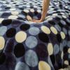 LGYKUMEG 9lb Fleece Plush Blanket, 2Ply Thick Korean Mink, Silky Soft and Warm, 79x91in view 4