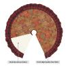 Christmas with Luxurious Tree Skirts  Xmas Tree Accessory,Durable Tree Skirt for Perfect Holiday Decor! Group of Moroccan Geometric view 3