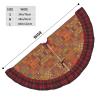 Christmas with Luxurious Tree Skirts  Xmas Tree Accessory,Durable Tree Skirt for Perfect Holiday Decor! Group of Moroccan Geometric view 4