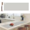 49.2" x 15.7" Large Silicone Mat for Kitchen Counter Protector, Cuttable Silicon Countertop Protector Mat Heat Resistant Mats for Countertop, Cut to Fit Placemat Ship Roll by Foepoge, Gray view 1