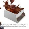 500W Commercial Chocolate Tempering Machine, Electric Stainless Chocolate Melting Machine, 12KG Capacity Heating Chocolate Melting Pot, 0-85/ 0-185 Adjustable, For Hotels/Homes,4cylinder view 2