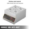 500W Commercial Chocolate Tempering Machine, Electric Stainless Chocolate Melting Machine, 12KG Capacity Heating Chocolate Melting Pot, 0-85/ 0-185 Adjustable, For Hotels/Homes,4cylinder view 4