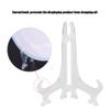 10 Pieces Plastic Easel Plate Display Stands Holders, Picture Frame Stand to Display Pictures or Other Items at Weddings, Home Decoration, Birthdays, Tables(20cm) view 4