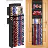 Hanging Wrapping Paper Organizer Storage, Over Door Gift Wrap Roll Holder view 1
