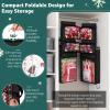 Hanging Wrapping Paper Organizer Storage, Over Door Gift Wrap Roll Holder view 4