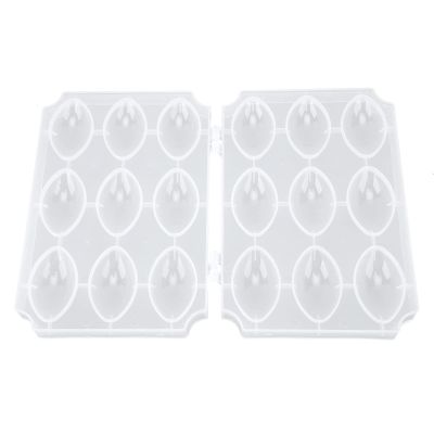 Meatball Maker ABS Manual Meatloaf Maker Press Tool Meatball Processor DIY 9 Grids Homemade Meat Maker Kitchen Accessories (Transparent)