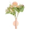 PATIKIL Wall-Mounted Metal Floral Tube Vase, Dried Flower Vase Rack for Display Decoration, Rose Gold view 4