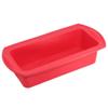 Rectangle Silicone Mold Heart Pattern Cake Mold DIY Cake Stand Molds Non Stick Muffin Cupcake Bread Molds Baking Tools - (Color: Red) view 1