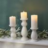 Primitives by Kathy Pillar Candle Holder Set view 2
