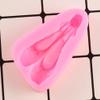 Ballet Slippers Shoes Silicone Mold DIY Baking Cake Decorating Tool Candy Chocolate Gum paste Molds Pudding Dessert Mold view 3