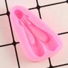 Ballet Slippers Shoes Silicone Mold DIY Baking Cake Decorating Tool Candy Chocolate Gum paste Molds Pudding Dessert Mold view 4